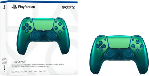 Sony PlayStation 5 DualSense Kabelloser Controller Chroma Teal - Erlebe Spiele neu mit dem DualSense Controller in Chroma Teal. Haptisches Feedback und dynamische Trigger-Effekte sorgen für ein immersives Spielerlebnis. Kompatibel mit PS5, PC, Mac und mobilen Geräten.
