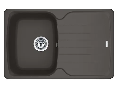 Franke Antea AZG 611-78 Schiefergrau Granitspüle - Granitspüle in elegantem Schiefergrau, reversibel und ideal für Unterschränke ab 45 cm. Perfekte Kombination aus Funktionalität und Design mit Drehknopfexzenter.