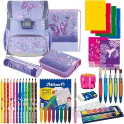 Herlitz Schulranzen Set Loop Plus Butterfly Paradise 2025
