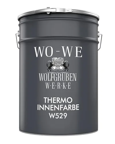 WO-WE Wandfarbe Energiesparfarbe Thermo Innenwandfarbe W529, 5-20L, Weiß - Farben - WO-WE Thermo Innenfarbe W529 speichert Wärme mit keramischen Mikro Hohlkörpern aus der Raumfahrt und sorgt für optimale Energieeinsparung.