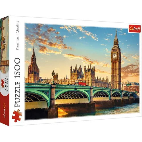 TREFL Puzzle London, UK 1500 Teile