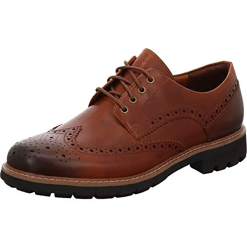 Clarks Herren Batcombe Wing Derbys von Clarks