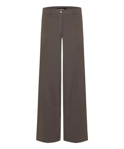 Cambio Stoffhose in Grün - Moderne Stoffhose aus Leinen-Baumwoll-Mischung, ideal für den Alltag. Bequem und vielseitig kombinierbar in Größe 44/32.
