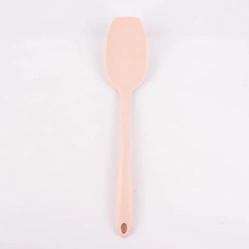 Kochblume Soßenlöffel L | Premium-Silikon & BPA frei| Hitzebeständig | Spülmschinenfest | 30cm | Farbe: altrosa