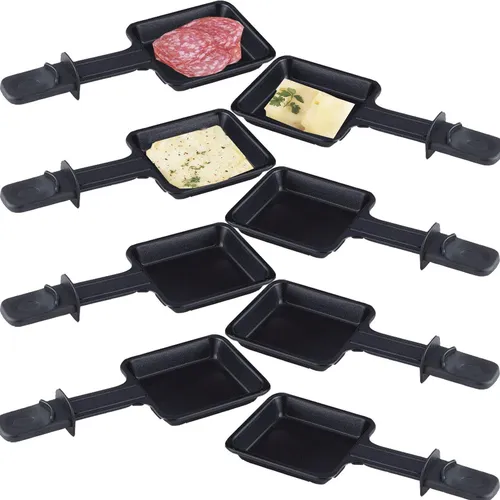 Raclette Pfännchen 8er Set – Ersatz für Raclette Grill