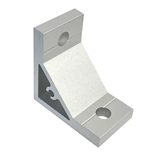 SCHMIDT systemprofile Innenwinkel 90 Grad 53x53x32mm Aluminium Winkel Verbinder Aluprofil-Zubehör