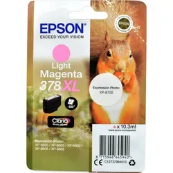 EPSON 378XL T37964 - light magenta Druckerpatrone, Original Claria Photo HD Ink für brillante Farben und bis zu 830 Seiten