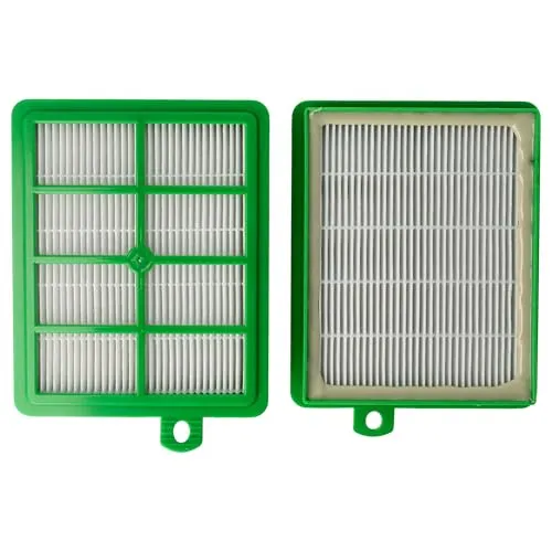 vhbw Ersatz Hepa Allergie Filter Set AEG Cyclone XL ACX 6200, ACX 6201, ACX 6202, ACX 6203, ACX 6204, ACX 6205, ACX 6206 Ersatz für AEF 12, H12.