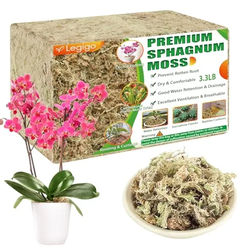 Legigo 1.5kg Premium Sphagnummoos Blumenerde