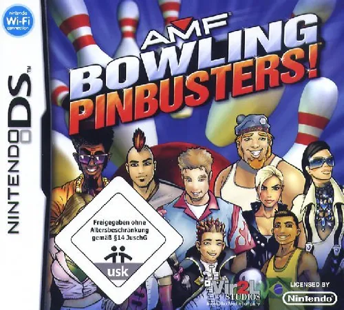 AMF Bowling: Pinbusters! - Das ultimative Bowling-Spiel - Games - Erlebe realistische Bowling-Action mit spannenden Herausforderungen und Mehrspielermodi für stundenlangen Spielspaß!