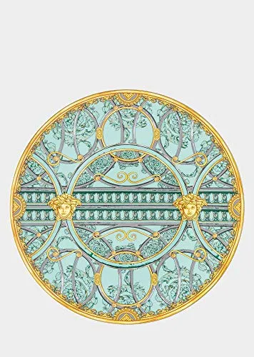 Versace Scala Palazzo Verde Platzteller 33 cm in grün von Versace