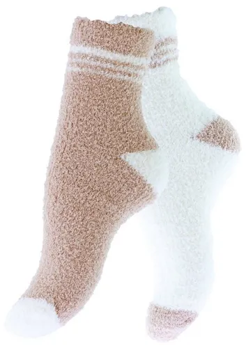 Yenita® Socken (4-Paar) Weich und flauschig
