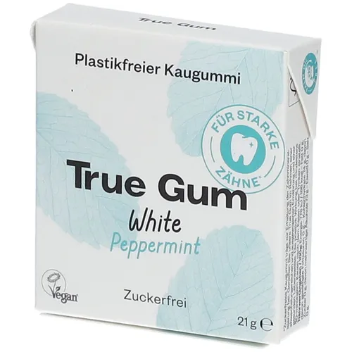 Produktbild True Gum White Pfefferminz