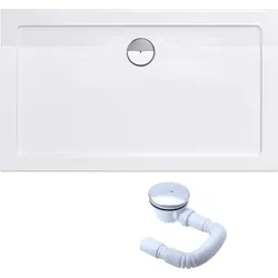 doporro Duschtasse Duschwanne 75x120x4 flach