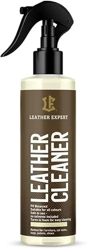 Lederreiniger 250 ml Ohne Alkohol - Leder Cleaner für Jede Glattleder - für Auto, Sofa - Antistatisch Leather Cleaner Gerüche neutralisieren - Biologisch Abbaubare Formel