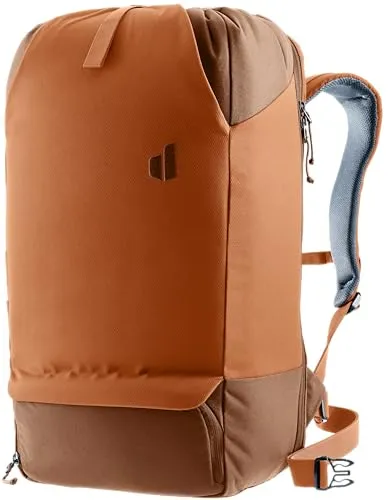 Deuter Utilion 34+5 Lifestyle Rucksack - Pecan-Mocha - Nachhaltiger Rucksack mit 34+5 Litern Volumen, ergonomischen Schulterträgern und optimaler Luftzirkulation für hohen Tragekomfort. Ideal für Abenteuer und den Alltag.