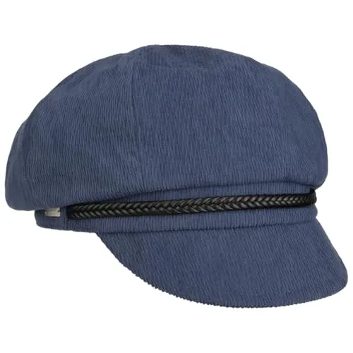 Seeberger Schiebermütze Blau - Stilvoll und Bequem - Hochwertige Schiebermütze aus 100% Polyester, Größe M, in modischem Jeansblau. Ideal für jeden Anlass und bietet optimalen Tragekomfort.