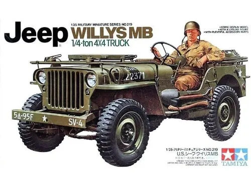 Tamiya 35219 Jeep Willys MB. 1/4-Ton Truck 1/35 von Tamiya