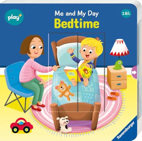 Ravensburger Play+ Me and My Day: Bedtime, Baby book 18+ months