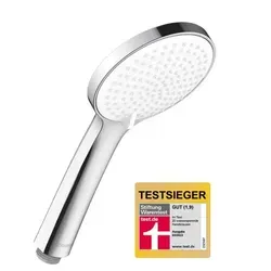 Duravit Handbrause 3jet 110 MinusFlow UV0652015010 - Handbrause mit Sparduschkopf, reduziert Wasser- und Energieverbrauch ohne Komfortverlust. Wählen Sie zwischen 3 Strahlarten für ein individuelles Duscherlebnis.