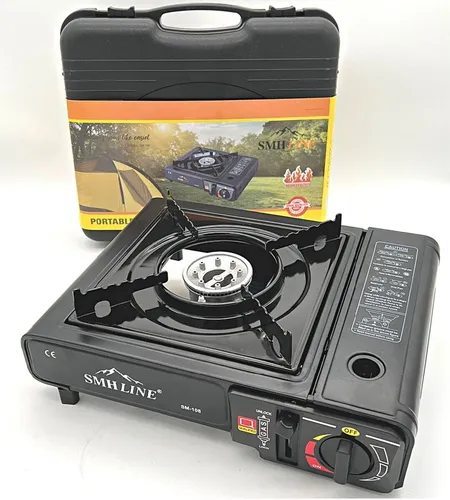 Campingkocher Gaskocher 227g Gas 2200W Camping Herd Outdoor Grillplatte Grill