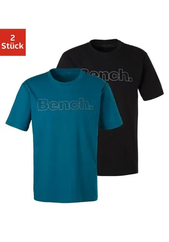 Bench. Loungewear T-Shirt (2-tlg) von Bench.