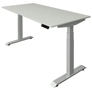 Move 4 Elektrisch Höhenverstellbarer Schreibtisch 160 x 80 cm - Kinderschreibtisch mit elektrischer Höhenverstellung von 64-129 cm, ideal für wachsende Kinder. Inklusive Memory-Funktion für 4 Höhen und Einklemmschutz durch Gyro-Sensor.