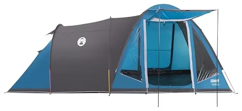 Coleman Waterfall 5 Kuppelzelt - Geräumiges 5-Personen Kuppelzelt, ideal für Familiencamping und wetterfest für alle Abenteuer im Freien.