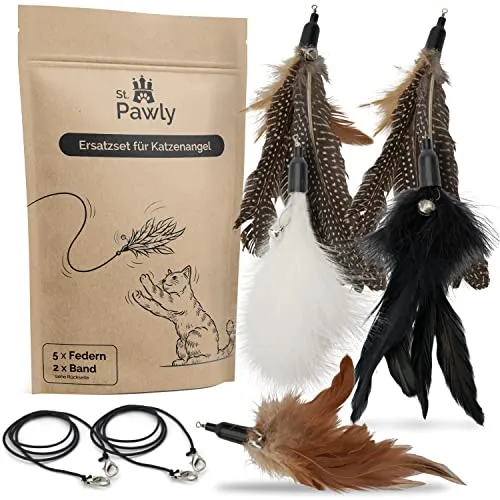 ST.PAWLY® Ersatzset für Katzenangel von ST. PAWLY