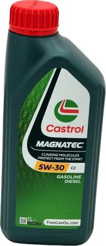 Castrol Magnatec 5W-30 C2 1l Flasche (ex. Stop-Start) in grün von Castrol