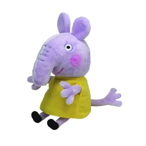TY 46173 - Peppa Baby - Beanie Babies Emily Elefant - Plüsch, 15 cm