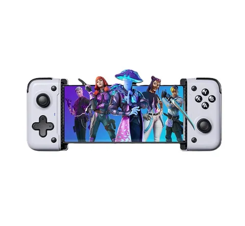 EasySMX M05 Mobile Gaming Controller für Android & iPhone 15 - Kabelloser Gaming Controller mit Bluetooth und USB-C. Verstellbare Griffe, Hall Trigger und Vibration für ein optimales Spielerlebnis. Kompatibel mit Smartphones.
