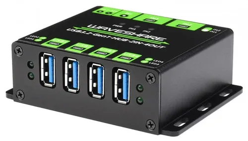 WaveShare Industrial Grade USB HUB 4x USB 3.2 Ports