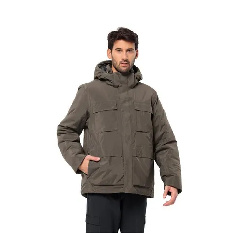 Jack Wolfskin TEXTOR UTILITY JKT M - Praktische Outdoorjacke - Funktionsjacken mit zahlreichen Taschen, PRIMALOFT® Isolation und TEXAPORE Wetterschutz für optimale Wärme und Atmungsaktivität.