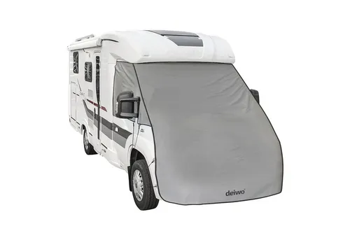 Bugschutzplane FIAT Ducato Typ 250 2006-2014 - Thermomatte Frontschutzplane, modellspezifisch für optimale Passform und UV-Schutz, schnelle Montage mit innovativem System