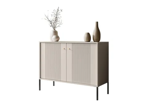 Lookway Kommode VIVALDI 2D mit stilvollen geriffelten Fronten