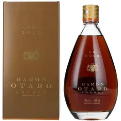 Baron Otard X.O. Gold Cognac 40 % vol. Literflasche