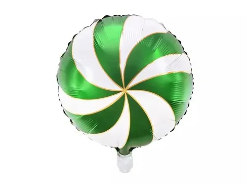 Balon foliowy Cukierek 35cm zielony PartyDeco 5900779183278 in grün von PartyDeco