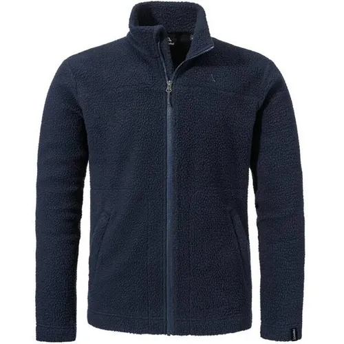 Schöffel Herren CIRC Fleece Jk Style Purga MNS - Funktionsjacke aus kuscheligem Sherpa Fleece, wärmt und trocknet schnell, nahezu 100 % recyclingfähig für nachhaltigen Genuss.