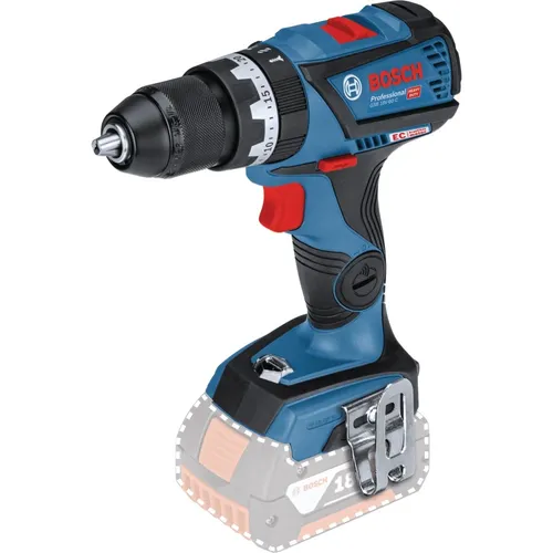 Bosch Professional 18V System Akku Schlagbohrschrauber GSB 18V-60 C - Akkuschrauber mit max. Drehmoment von 60 Nm, individuell anpassbare Einstellungen per Smartphone und kompatibel mit dem intelligenten Bestandsmanagementsystem TrackMyTools.