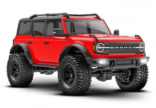 Traxxas Crawler Ford Bronco 4x4 TRX-4m rot RTR 1:18 - RC Auto Crawler, robustes Design für Abenteuer im Gelände, inkl. Akku und Lader für sofortigen Fahrspaß.