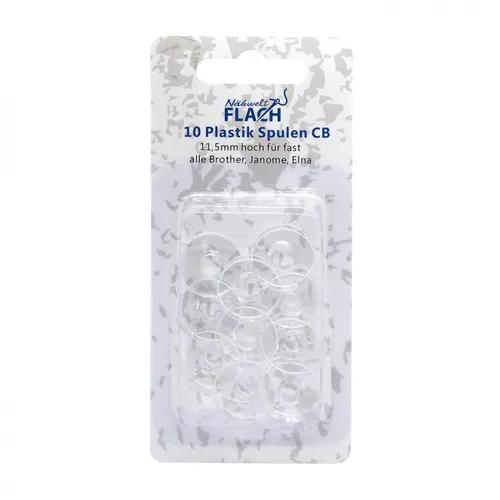 Spulen - für Nähmaschinen mit CB Greifer Kunststoff Höhe 11,5 mm universal 10