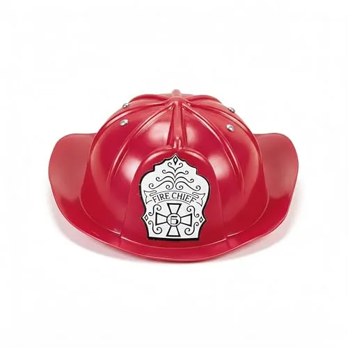 Carnival Toys 5492 - Helm Feuerwehr, rot