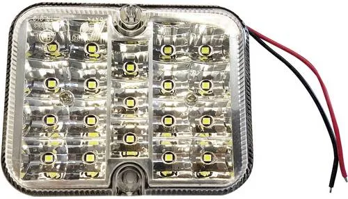 Berger & Schröter Rückfahrscheinwerfer Offene Kabelenden Rückfahrscheinwerfer hinten 12V Acrylglas klar Klarglas