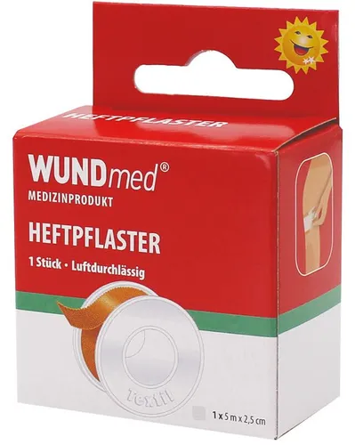 WUNDmed® Heftpflaster beige 1 Rolle 02-083