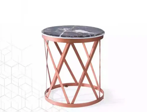 Luxus Beistelltisch für Wohnzimmer – Modernes Design in Braun