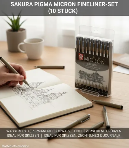 Schreibstifte, Kugelschreiber & Füller Schwarz von SAKURA