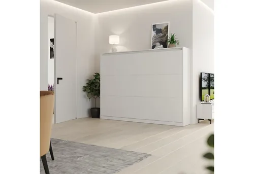 SMARTBett Classico Schrankbett 140x200 cm & 160x200 cm - Schrankbetten für jeden Raum, mit modernen Gasdruckfedern für müheloses Öffnen und Schließen. Ideal für Gästezimmer oder kleine Wohnungen, spart Platz und bietet hohen Schlafkomfort.