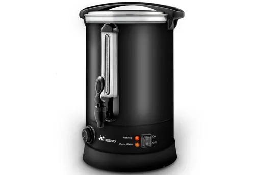TRESKO® Glühweinkocher Schwarz 20L