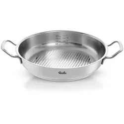 Fissler Original Profi Collection 2 Servierpfanne 28 cm - Hochwertige Pfanne für alle Herdarten, ideal für gleichmäßiges Braten und perfekte Ergebnisse.